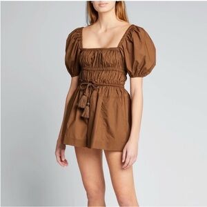 Ulla Johnson Brown Romper